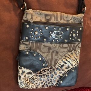 Stylish Black and Brown Women's Bag
